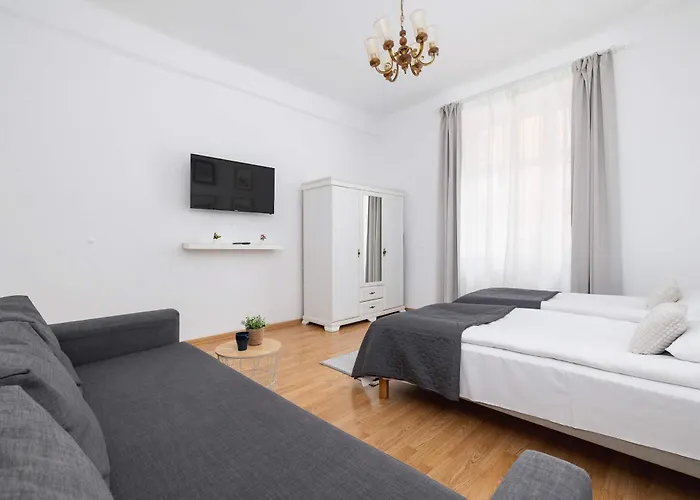 W Sercu Krakowa Z Dwoma Sypialniami By Rent Like شقة
